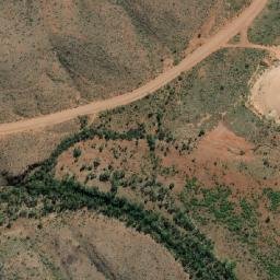 Satellite imagery of Mount Sydney, AU