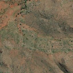 Satellite imagery of Mount Sydney, AU