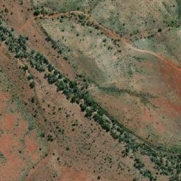Satellite imagery of Mount Sydney, AU