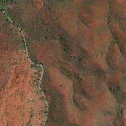 Satellite imagery of Blue Bar Mine, AU