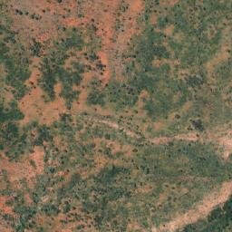 Satellite imagery of Conical Hill, AU