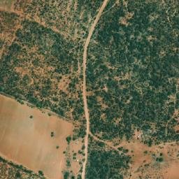 Satellite imagery of Makhubu Hill, BW