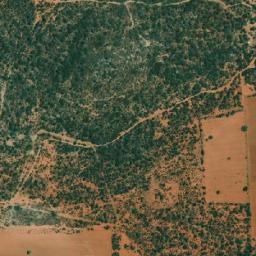 Satellite imagery of Makhubu Hill, BW