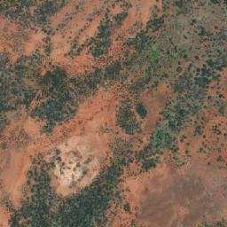 Satellite imagery of Mount Peake, AU