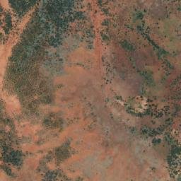 Satellite imagery of Mount Peake, AU