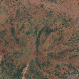 Satellite imagery of Mount Peake, AU