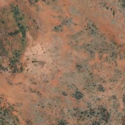 Satellite imagery of Mount Peake, AU