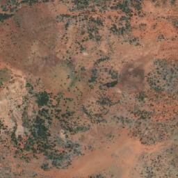 Satellite imagery of Mount Peake, AU