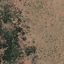 Satellite imagery of Mount Peake, AU