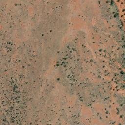 Satellite imagery of Mount Peake, AU
