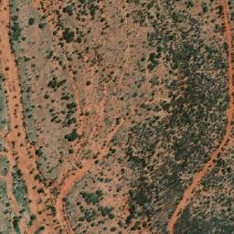 Satellite imagery of Mount Peake, AU