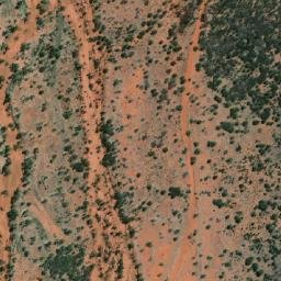 Satellite imagery of Mount Peake, AU