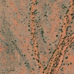 Satellite imagery of Mount Peake, AU