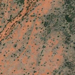 Satellite imagery of Mount Peake, AU