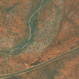 Satellite imagery of Olivine Mine, AU
