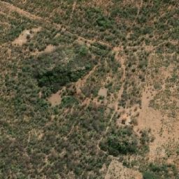 Satellite imagery of Magojwe Hill, BW