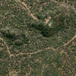 Satellite imagery of Magojwe Hill, BW