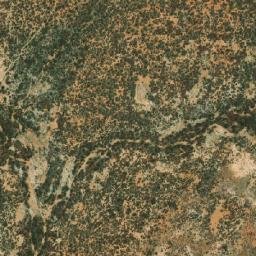 Satellite imagery of Juru-Tshaa Hill, BW