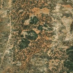 Satellite imagery of Juru-Tshaa Hill, BW