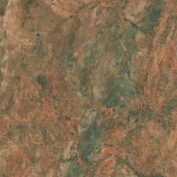 Satellite imagery of Canning Tin Mine, AU