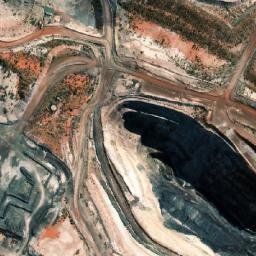 Satellite imagery of Nifty Copper Mine, AU