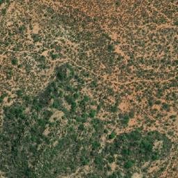 Satellite imagery of Lenyetsane Hill, BW