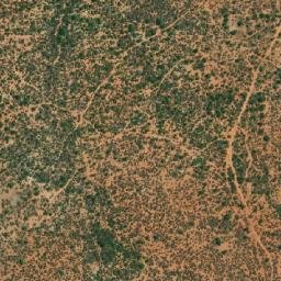 Satellite imagery of Lenyetsane Hill, BW