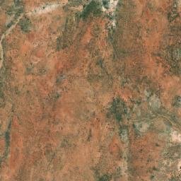 Satellite imagery of Canning Tin Mine, AU