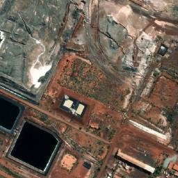 Satellite imagery of Nifty Copper Mine, AU