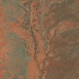 Satellite imagery of Watthanganya Bluff, AU