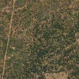 Satellite imagery of Tshokwe Hill, BW