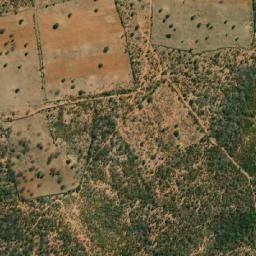 Satellite imagery of Tshokwe Hill, BW