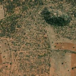 Satellite imagery of Tshokwe Hill, BW