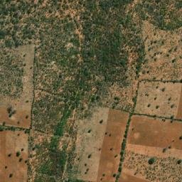 Satellite imagery of Tshokwe Hill, BW