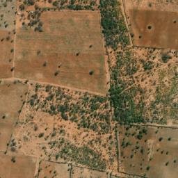 Satellite imagery of Tshokwe Hill, BW