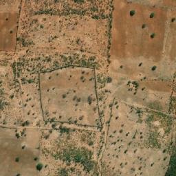 Satellite imagery of Tshokwe Hill, BW