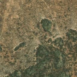 Satellite imagery of Mmatau Hill, BW