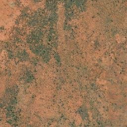 Satellite imagery of White Quartz Knob, AU