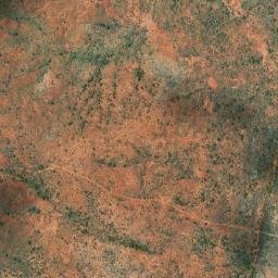 Satellite imagery of White Quartz Knob, AU