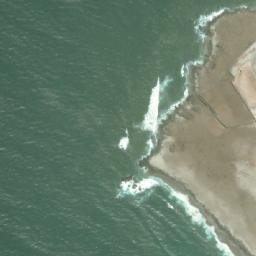 Satellite imagery of Cape Cross, NA