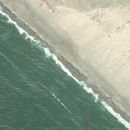 Satellite imagery of Cape Cross, NA