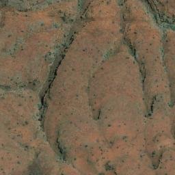 Satellite imagery of Mount Elvire, AU