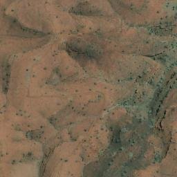 Satellite imagery of Mount Elvire, AU