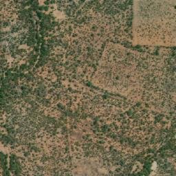 Satellite imagery of Leribe Hill, BW