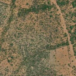 Satellite imagery of Leribe Hill, BW