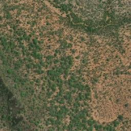 Satellite imagery of Leribe Hill, BW