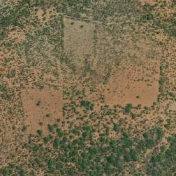 Satellite imagery of Leribe Hill, BW