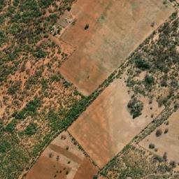 Satellite imagery of Gamosojane Hill, BW
