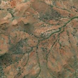 Satellite imagery of Walsh Peak, AU