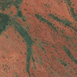 Satellite imagery of Frances Peak, AU